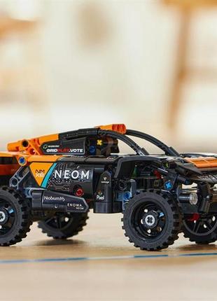 Конструктор lego technic автомобіль для перегонів neom mclaren extreme e 252 деталі (42166)8 фото