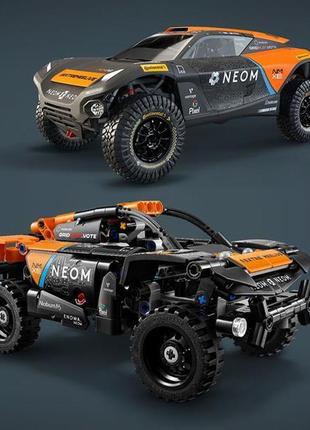 Конструктор lego technic автомобіль для перегонів neom mclaren extreme e 252 деталі (42166)5 фото