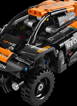 Конструктор lego technic автомобіль для перегонів neom mclaren extreme e 252 деталі (42166)2 фото