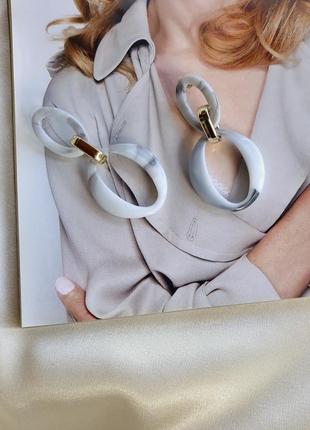 Акрилові сережки