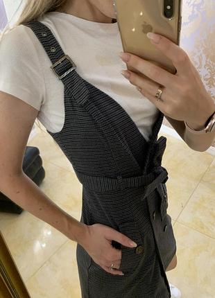 Стильне плаття в клітку 4