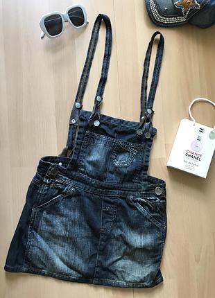 Джинсовий комбінезон fishbone