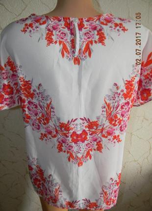 Нежная блуза с цветочным принтом simply be2 фото