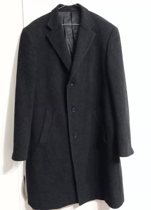 Шерстяное пальто с ангорой easy wear