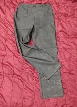 Брюки/джинсы с люрексом и вышивкой ррs(36)1 фото