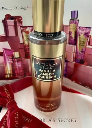 Victoria's secret vanilla amber bourbon fragrance mist