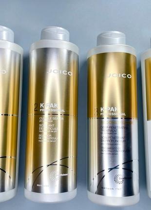 ‼️набор joico k-pak для профессионального восстановления волос 4x 1000 мл!!️