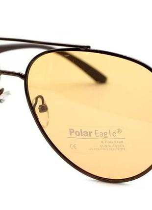 Фотохромні окуляри з поляризацією polar eagle pe8440-c2 photochromic, бронзові