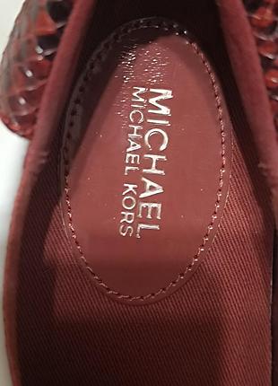 Дизайнерські кросівки michael kors 8.5 original logo7 фото