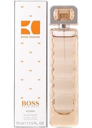 Туалетна вода hugo boss orange woman edt spray 75 мл1 фото