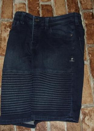 Шорты джинсовые мальчику бермуды 10 лет c&a