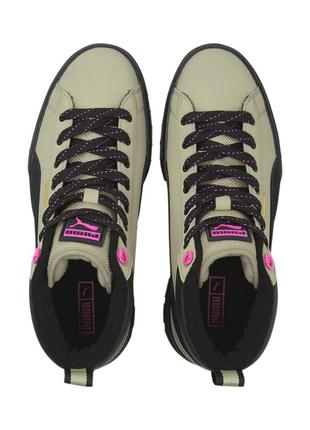 Женские кроссовки кеды puma mayze mid6 фото