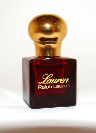 Миниатюра ralph lauren lauren, edt. оригинал. винтаж.