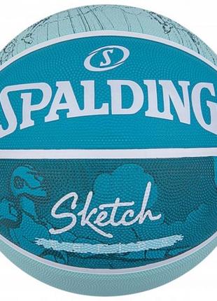 М'яч баскетбольний spalding sketch crack ball 84380z