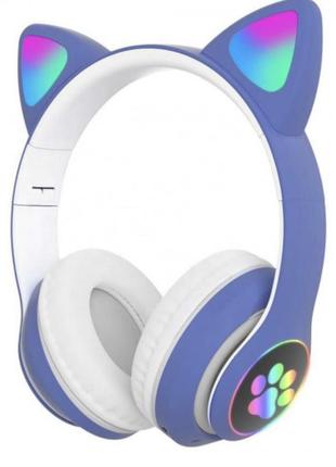 Bluetooth навушники з котячими вушками