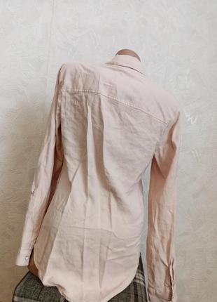 Рубашка блуза размер м, вискоза5 фото