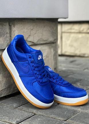 Женские кроссовки найк nike clot x air force 1 low «game royal»