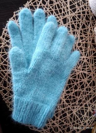 Перчатки из ангоры