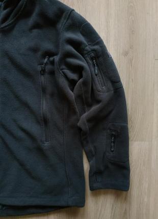 Тактическая куртка флисовая графит размер xl,5 фото