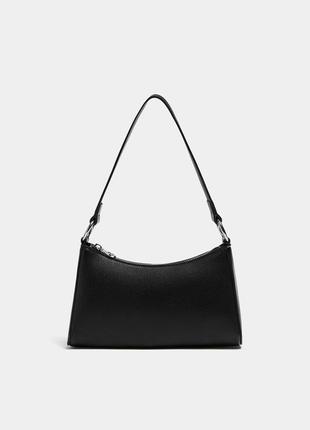 Чорна жіноча сумочка клатч