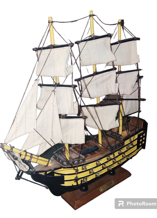 Макет линейного корабля hms victory, 1765г, королевского флота великобритании