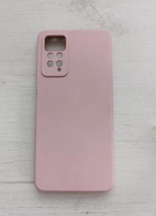 Силиконовый чехол с микрофиброй на xiaomi redmi note 12 pro