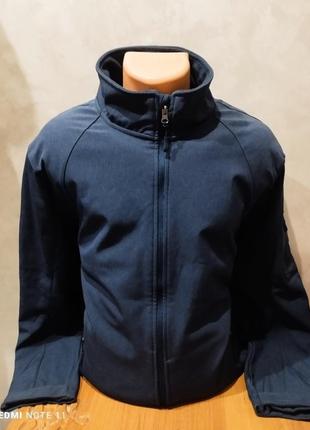 Комфортна термо куртка із softshell на флісі успішної  німецької компанії crane