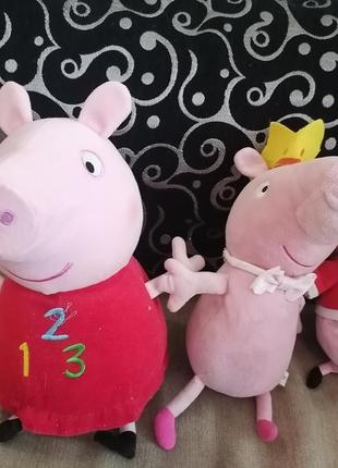 Свинка пеппа peppa pig говорящая1 фото