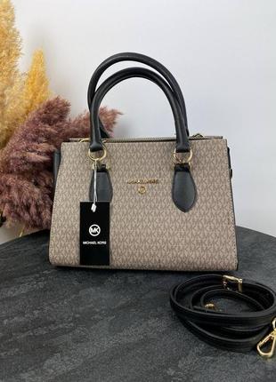 Классическая сумка michael kors  люкс качества на два отделение корс7 фото