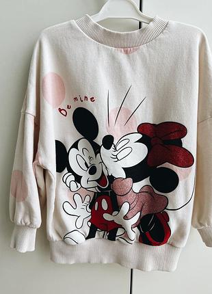 Світшот,худі,кофта, реглан,толстовка george 98 104,мінні,міккі,disney