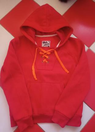 Теплий худі з начосом