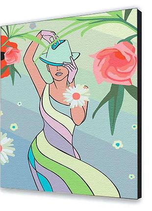 Картина по номерам с лаком artcraft "грація" 40*50 см 10394-ac