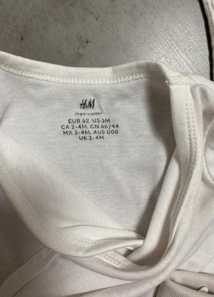 Комплект одежды h&amp;m 62 (2-4 месяца)4 фото