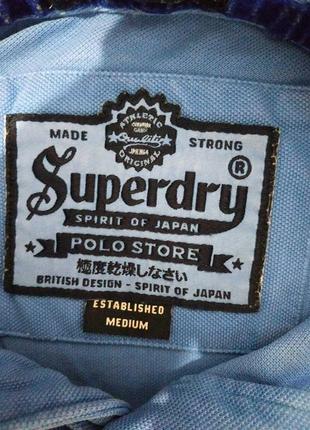 Високоякісне бавовняне поло унікальної британської марки одягу superdry6 фото