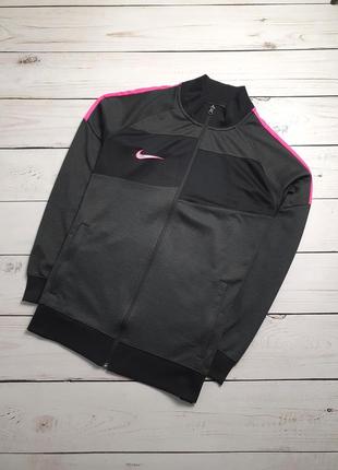 Чоловіча спортивна олімпійка nike dri fit / легка зіп кофта на блискавці найк драй фіт / мастерка2 фото