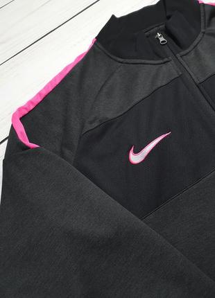 Чоловіча спортивна олімпійка nike dri fit / легка зіп кофта на блискавці найк драй фіт / мастерка5 фото