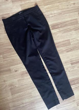 Узкие брюки с замочками от mango 36 s