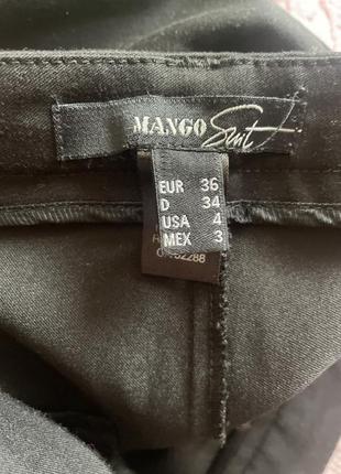 Вузькі брюки з замочками від mango 36 s6 фото