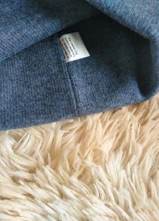 Подвійна! шапка жіноча в кольорі джинс3 фото