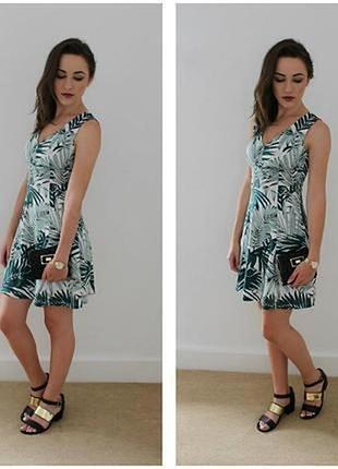 Отличное практичное платье в принт популярного шведского бренда h&amp;m