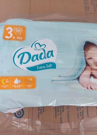 Подгузники dada extra soft 3 из польщи