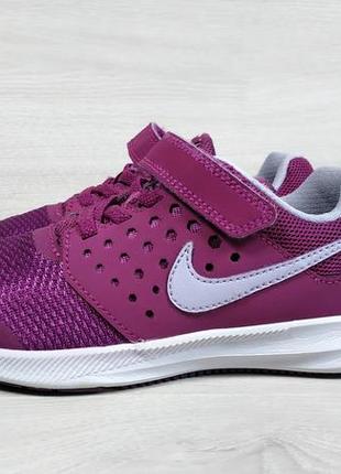 Детские кроссовки на липучке nike downshifter оригинал, размер 30
