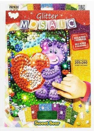 Набір для творчості "блискуча мозаїка: мишко"
