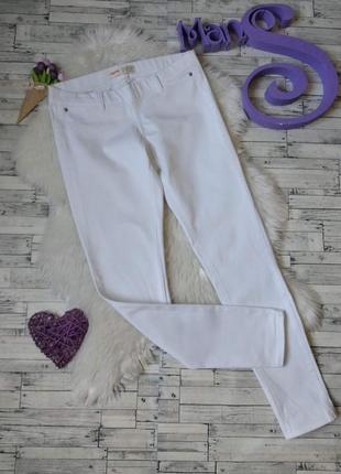 Джинсовые леггинсы jegging женские белые