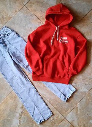 Джинсы с разрезами <unk> 100% cotton