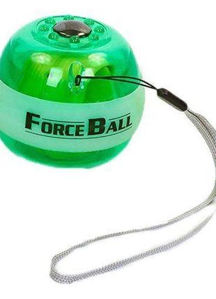 Тренажер для кистей рук forse ball fi-2949   зелено-белый (56429198)