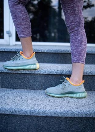 Женские кроссовки adidas yeezy boost 350 люкс качество2 фото