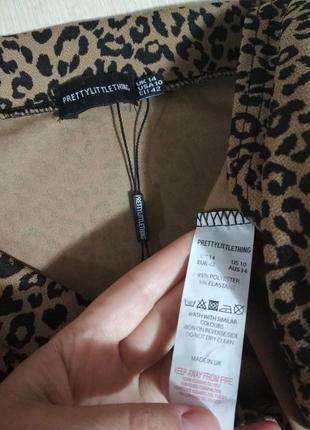 Фирменная роскошная юбка в тигровый принт с воланами супер качество!!!9 фото