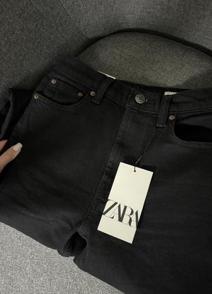 Джинси zara zw collection slim fit high-waist5 фото