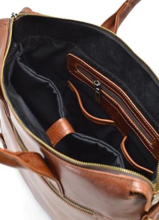 Кожаная мужская сумка цвета хеннесси tarwa gb-7120-3md3 фото